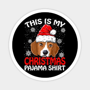 This is my Christmas Pajama Shirt BEAGLE Magnet